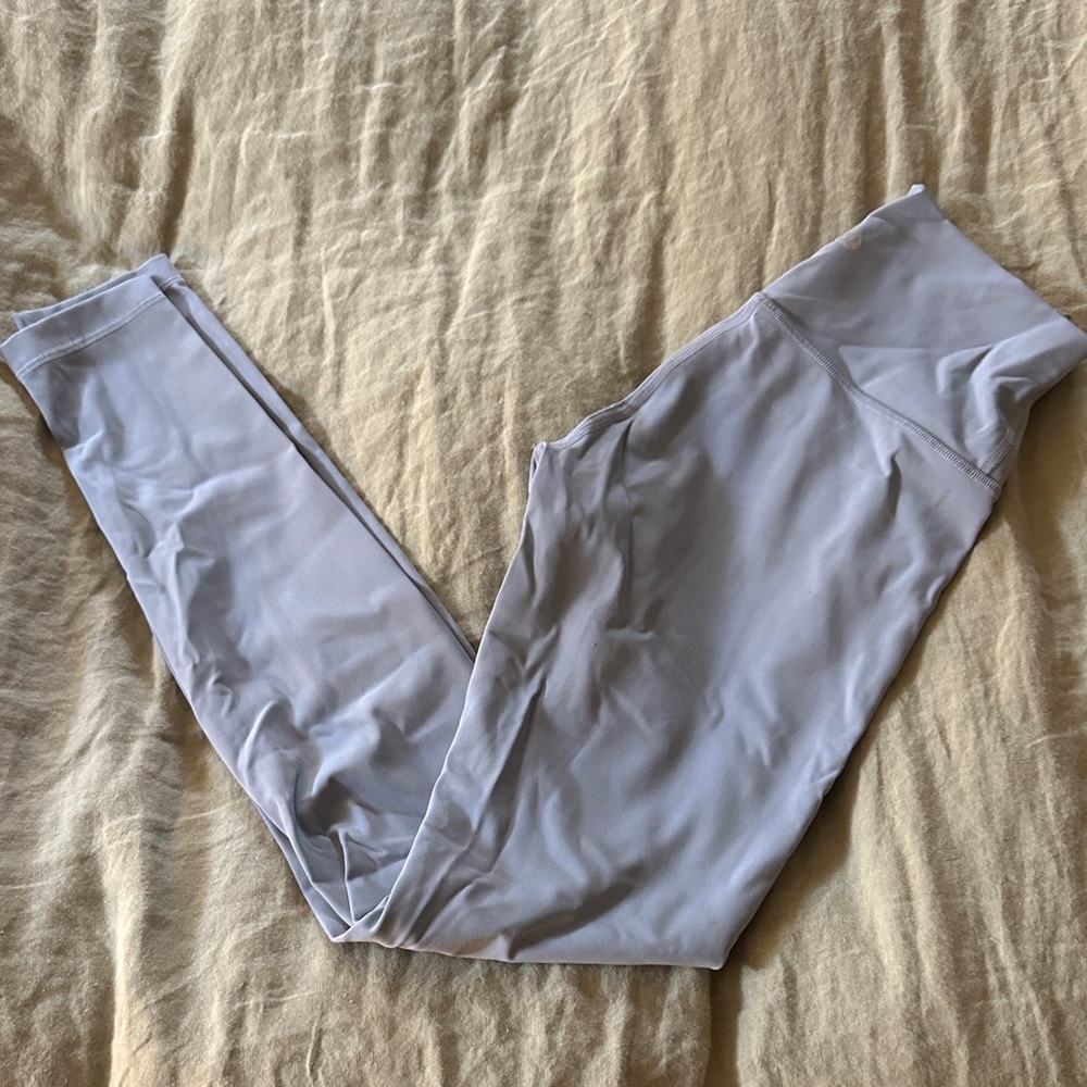 Lululemon Athletica Wunder Under 28” Blue Leggings